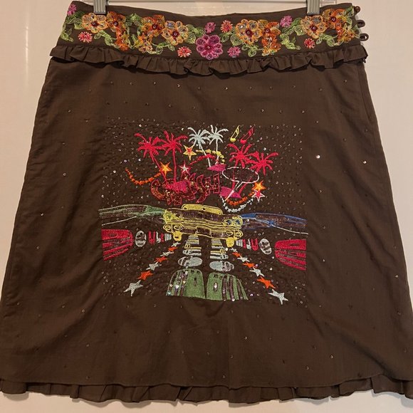 Custo Barcelona Mini Skirt 38 - Picture 1 of 15